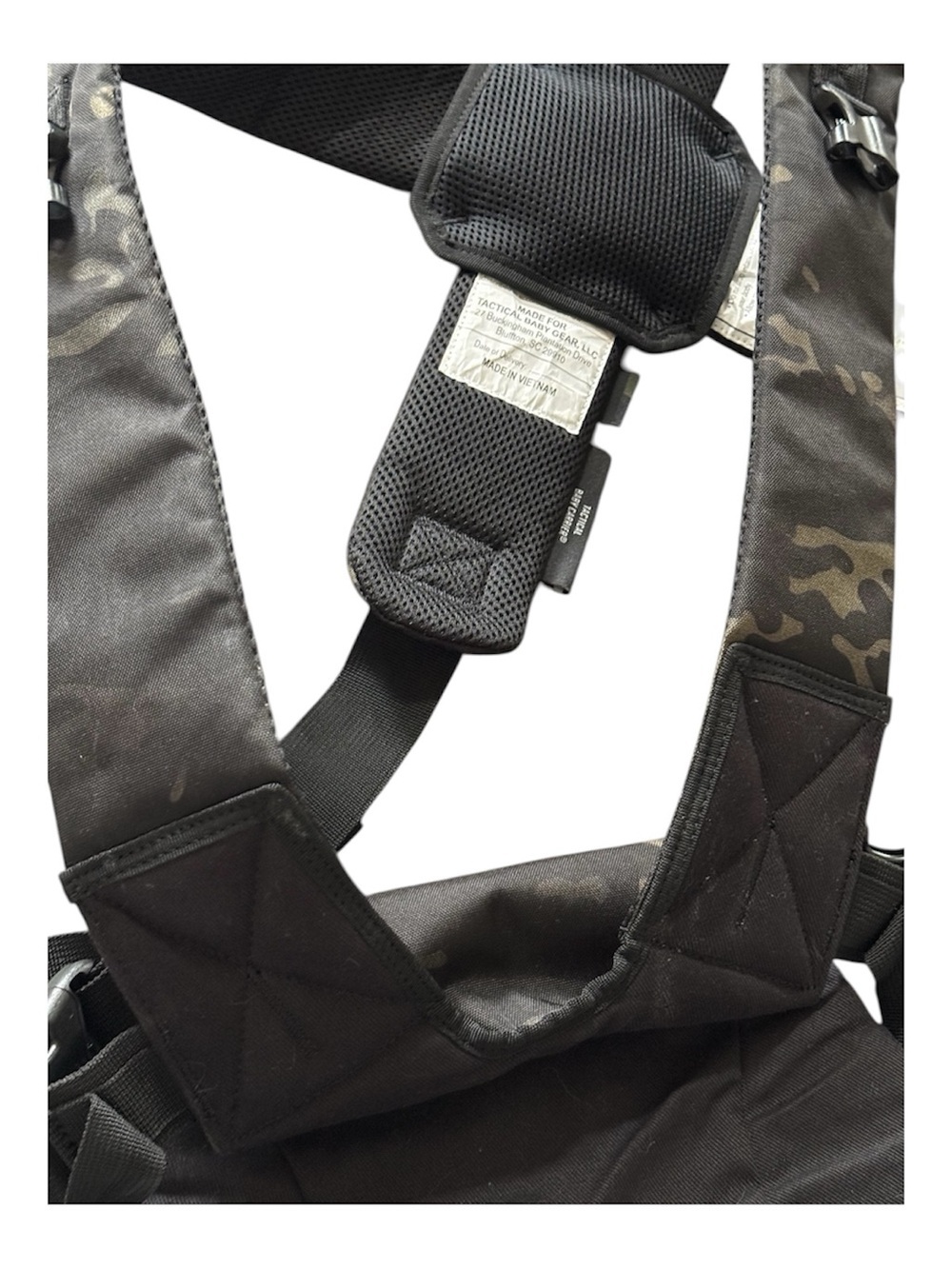 Tactical Gear Carrier - Black Camo - Picture 5 of 11